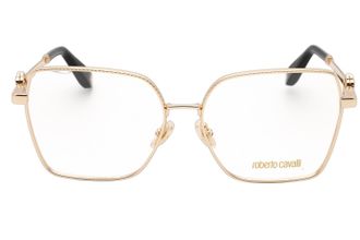 Roberto Cavalli VRC029 Metal-Frame Optical Eyeglasses - Gold