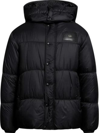 N&deg;21 Herenjas in zwart nylon - Heren - Winterjassen - Zwart - M - Nylon - Jassen