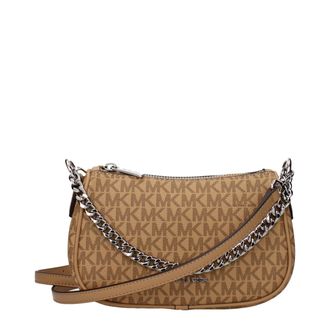 Michael Kors Bruine Stoffen Handtas