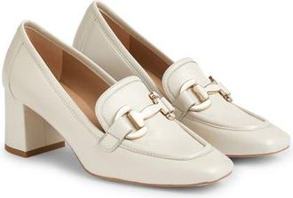 L.k. Bennett Luca Block Heel Pump in Ecru at Nordstrom, Size 12Us