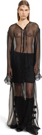 Ann Demeulemeester Matleen X-Long Kaftan Dress