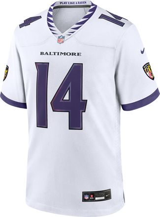 Nike Kyle Hamilton Baltimore Ravens Nike Mens NFL Game Jersey in White | 67NM0FDK8GF-AZ0