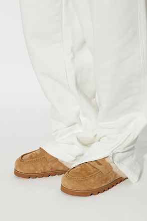 Naked Wolfe Corded Mule Slippers, Womens, Beige