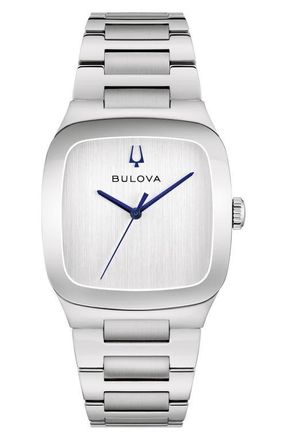 Bulova Latin Grammy Awards Edition Millennia Bracelet Watch, 35mm in Silver-Tone at Nordstrom