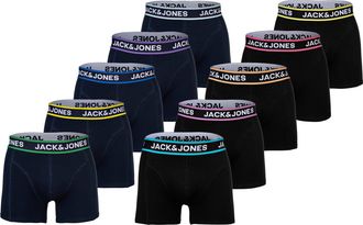 Jack & Jones Jack & Jones Jaclimes Solid Trunks 10 Pack Boxershorts