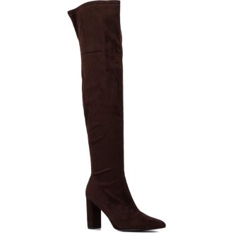 New York & Company Monia Over-the-Knee Boot in Brown at Nordstrom Rack, Size 8
