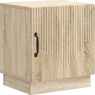 vidaXL Mesita De Noche Roble Sonoma 43 X 34,5 X 47 Cm Vidaxl