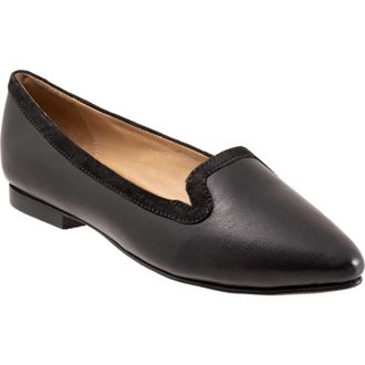 Trotters Hannah Pointed Toe Flat in Black at Nordstrom, Size 7.5