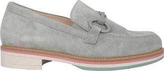 Gabor Dames Loafer - Zomerstijl - Dames - Loafers - Groen - 42 EU - Leer - Schoenen