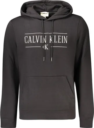Calvin Klein Black Cotton Mens Sweatshirt