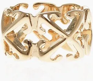 Off-white Golden MULTI ARROW Ring size 52