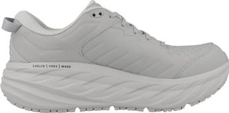 Hoka One One Bondi 1110520-HMLR Sneakers Mens Gray Running Shoes SHOP725
