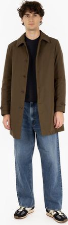 Aspesi Impermeabile Vodka in misto cotone militare