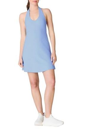 Spanx OnForm Halter Mini Sundress in Hydrangea at Nordstrom Rack, Size Small