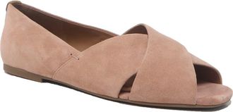 Gentle Souls Whoebe Flat in Mocha Suede at Nordstrom, Size 8.5