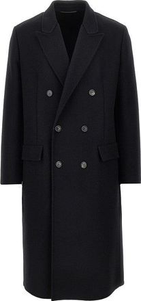 Saint Laurent Double wool felt coat Man 50