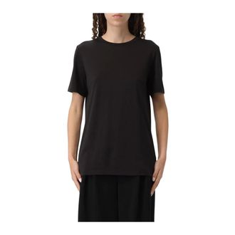 Theory T-Shirts, female, Black, XS, Casual Crew Neck Short Sleeve Tee