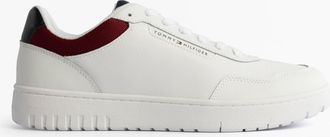 Tommy Hilfiger Th Basket Core Lth Heren Court Sneakers Rwb