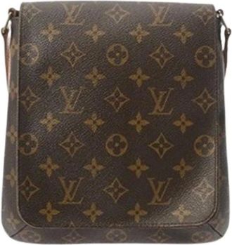 Louis Vuitton Pre-owned Cross Body Bags, female, Brown, Size: ONE SIZE Pre-owned Vintage Shoulder Bag