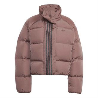 adidas Womens Down Jkt Sht in Wonder Oxide - Purple - Size 38 (Chest)