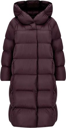 Cesare Gaspari Plum Cloud Puffer Coat - Coats - Mujer - P&uacute;rpura - M
