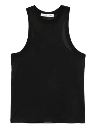 Carven silk tank top - Black