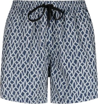 Tagliatore Honolulu Zwembroek - Heren - Strandmode - Blauw - 2XL - Polyester - Badmode