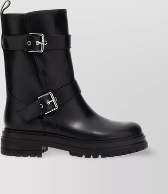 Gianvito Rossi leather ankle boots