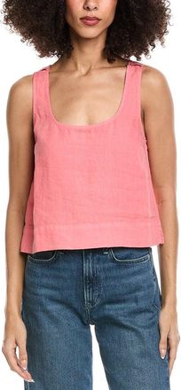 Bella Dahl Scoop Neck Linen Tank