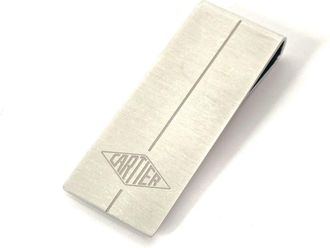 Cartier Silver Stainless Steel Money Clip (Pre-Owned)