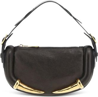 Roberto Cavalli Borsa a spalla in pelle - Nero