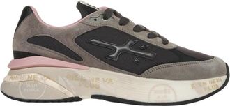 Premiata Moerund Sneaker - Dames - Sneakers - Grijs - 41 EU - Leer - Schoenen