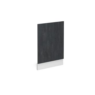 Vicco Panel Frontal R-line, Hormig&oacute;n Negro, 45 Cm Sin Encimera