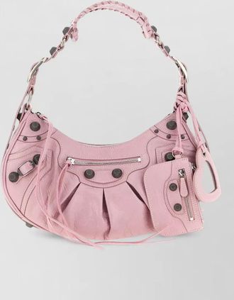 Balenciaga le cagole s pleated shoulder bag