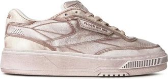 Reebok Club C LTD Clay Overdyed Sneakers - Dames - Tennisschoenen - Veelkleurig - 38 1/2 EU - Leer - Fitness