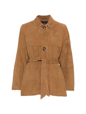 Peuterey Brown Solid Jacket