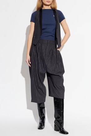 Kenzo T-shirt With Patch, Womens, Navy Blue