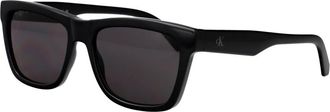 Calvin Klein Jeans Modified Rectangle Zonnebrillen - Heren - Zonnebrillen - Zwart - 57 MM - Accessoires