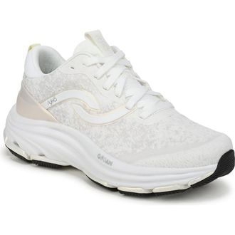 Ryk&auml; Dedicate Xtra LX Walking Sneaker in Brilliant White at Nordstrom, Size 6.5