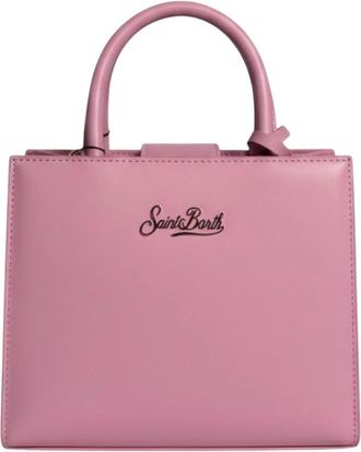 MC2 Saint Barth Shop Bag Mini Handtas - Dames - Handtassen - Roze - ONE Size - Katoen - Tassen