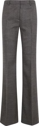 Etro Dames, Broeken, Grijs, Maat: S