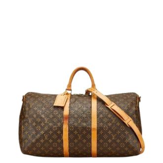 Louis Vuitton Pre-owned Weekend Bags, unisex, Brown, Size: ONE SIZE Pre-owned Weekend Bag