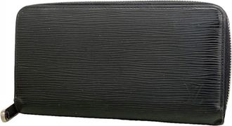 Louis Vuitton Noir Long Wallet (Bi-Fold) (Pre-Owned)