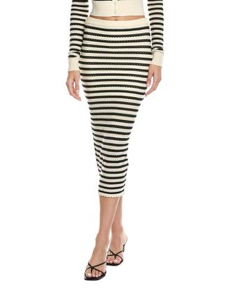 Amanda Uprichard Seine Midi Skirt