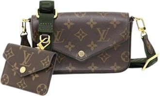 Louis Vuitton Pre-owned Pochette Schoudertas - Dames - Vintage Schoudertas - Bruin - ONE Size - Vintage