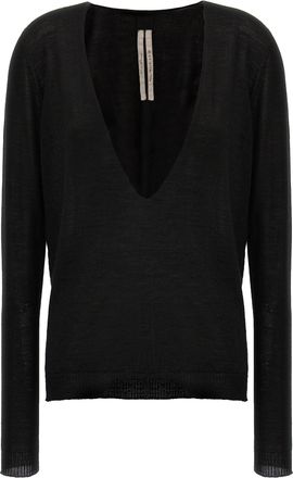 Rick Owens Pullover Extreme V Neck