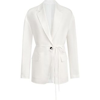 Brunello Cucinelli Fluid twill blazer in Panama at Nordstrom, Size 36 It