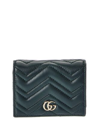 Gucci Gg Marmont Leather Card Case