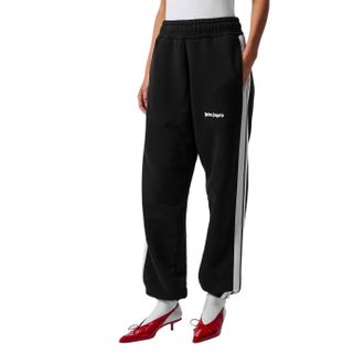 Palm Angels Dames/Dames Logo Joggingbroek (Zwart)