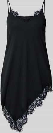 Gina Tricot Tr&auml;gertop mit Spitzenbesatz in Black, Gr&ouml;&szlig;e XS